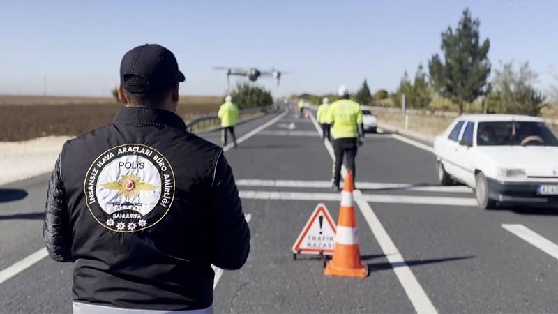 Şanlıurfa’da Drone destekli Trafik Denetimleri