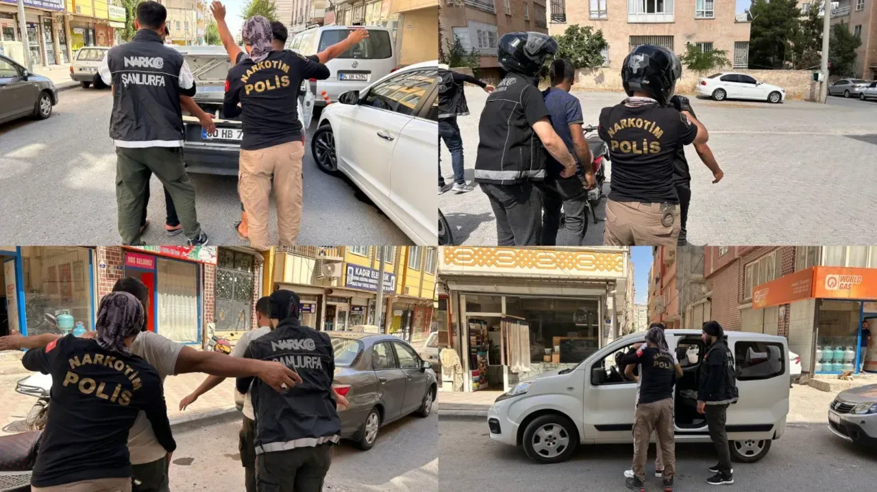 Şanlıurfa’da Narkotik Polisleri, Uyuşturucu Satıcılarına Karşı Kararlı