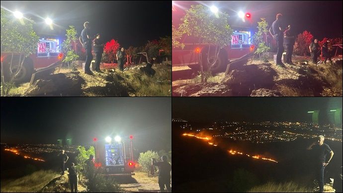Şanlıurfa’da Orman Yangını Kontrol Altına Alındı