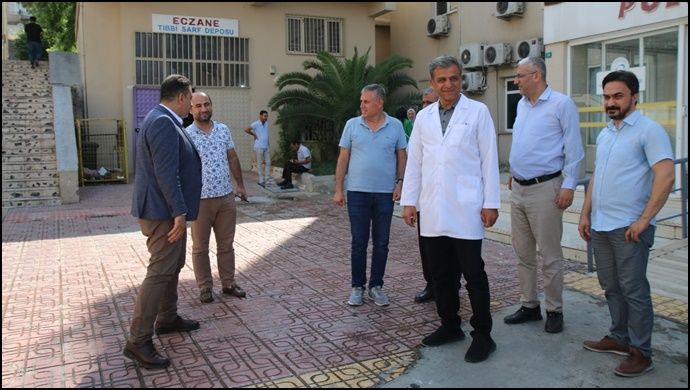 Sağlık Müdürü Balıklıgöl Devlet hastanesinde incelemelerde bulundu