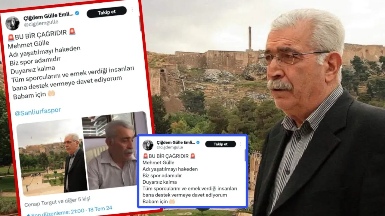 Şanlıurfa Spor Kamuoyuna Duyarlılık Çağrısı: Mehmet Gülle’nin ismi yaşatılmalı