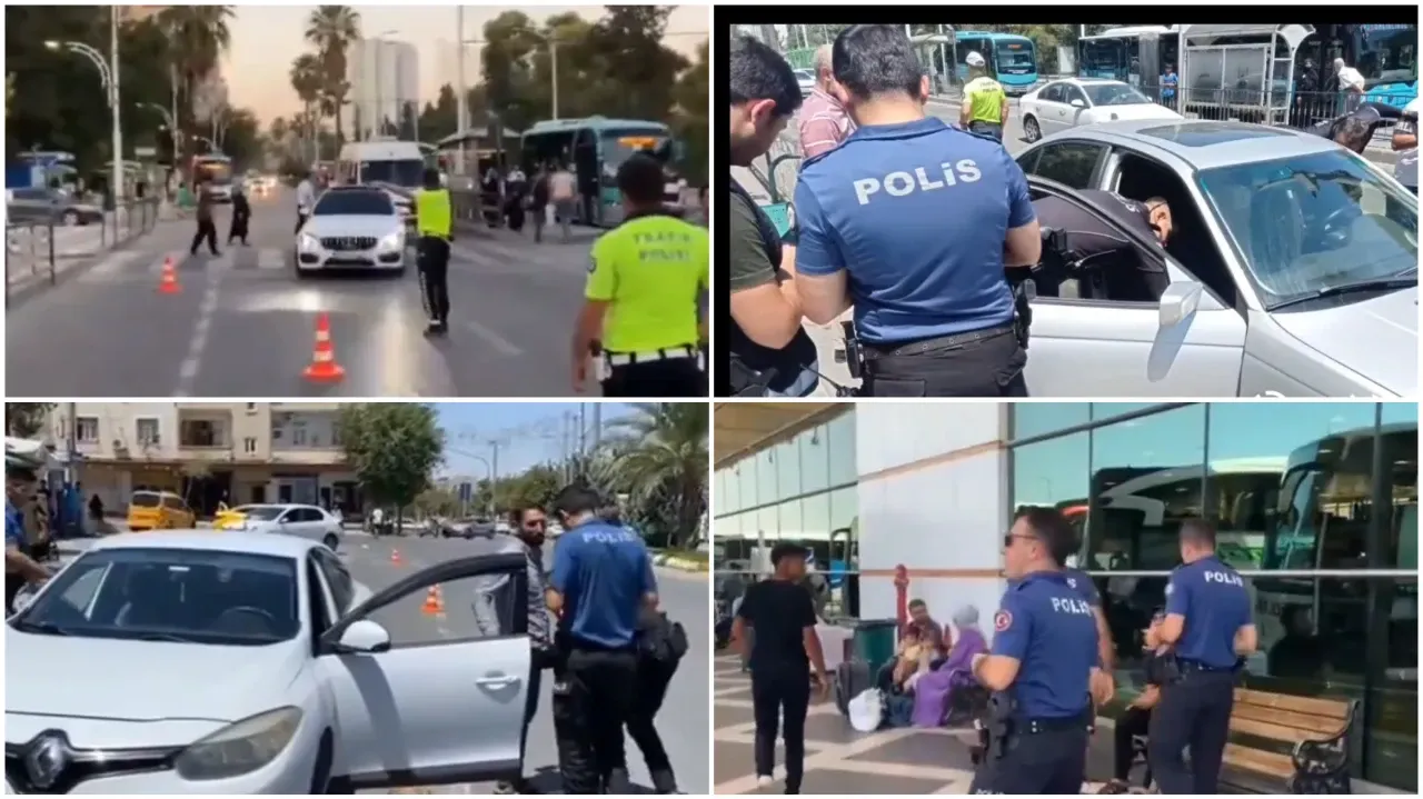 Şanlıurfa’da huzur operasyonu: Binlerce araç ve şahıs kontrol edildi