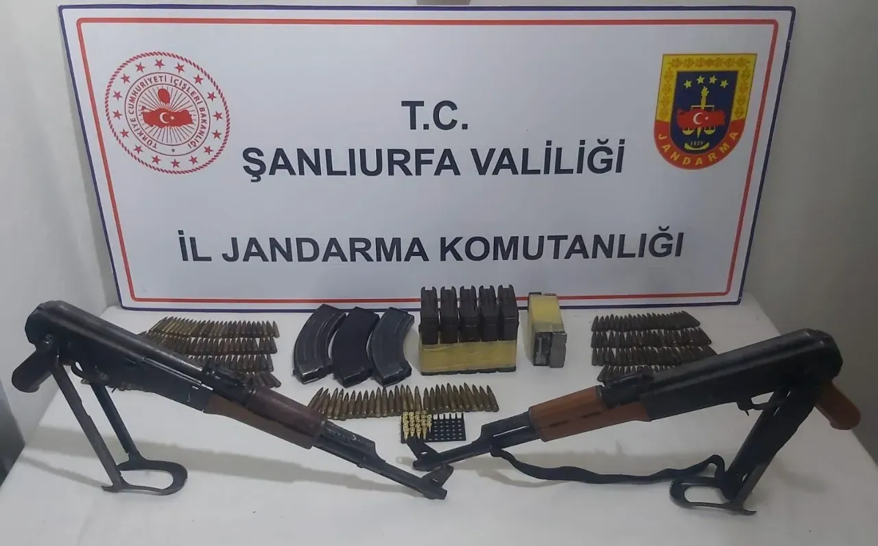 Siverek’te silah kaçakçılığı operasyonu: Çok sayıda silah ve mühimmat ele geçirildi