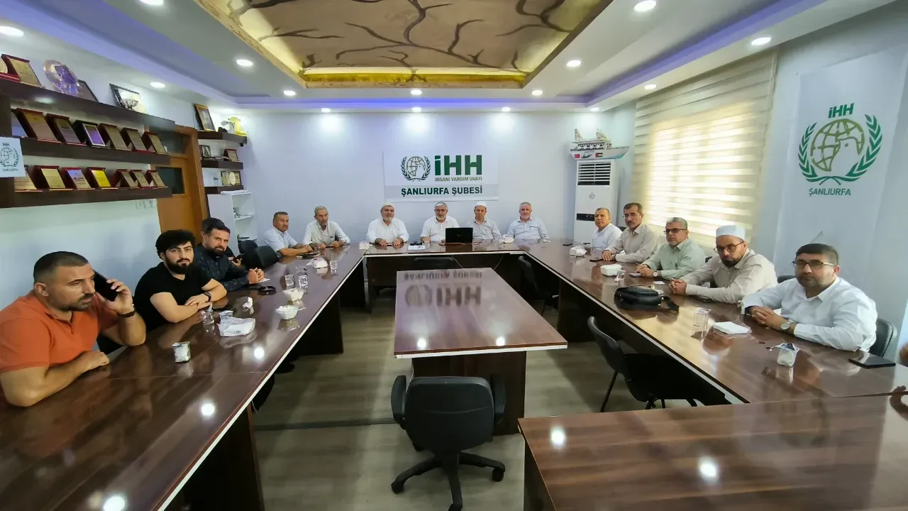Halepçe’den Şanlıurfa İHH’ya Ziyaret