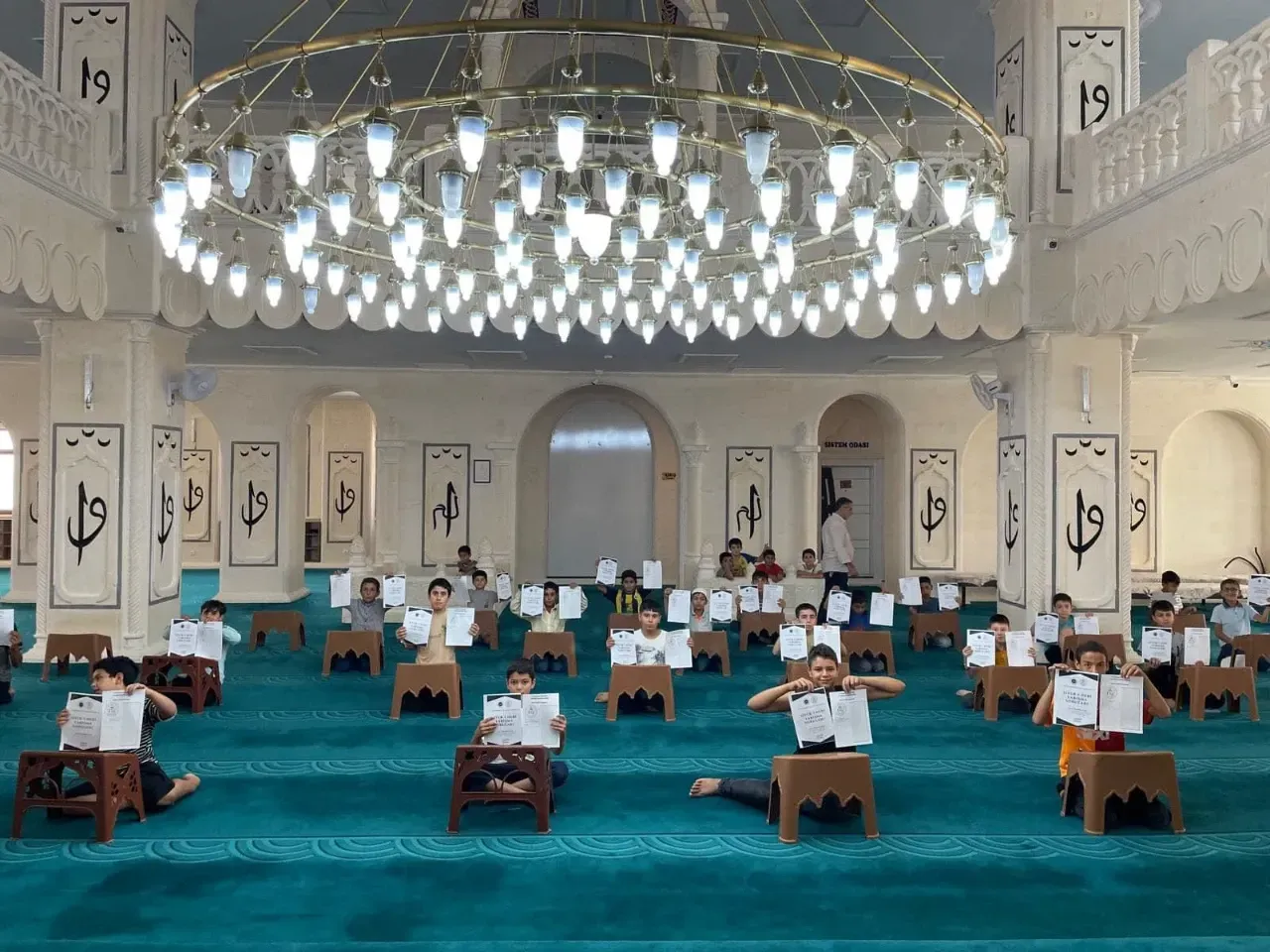 Şanlıurfa’da 90 bin öğrencinin eğitim aldığı yaz Kur’an kursları sona erdi