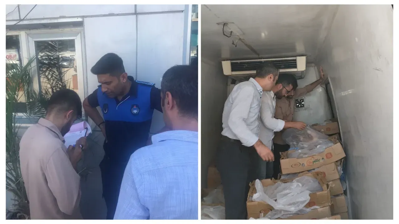 Suruç’ta Zabıta Denetimi: Bozuk Tavuk Etlerine El Konuldu
