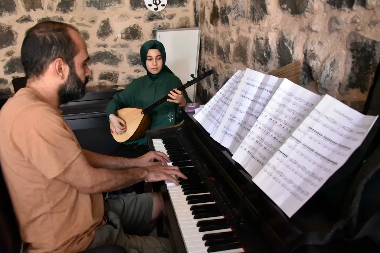 Tarihi mekânda gençler geleceğe hazırlanıyor