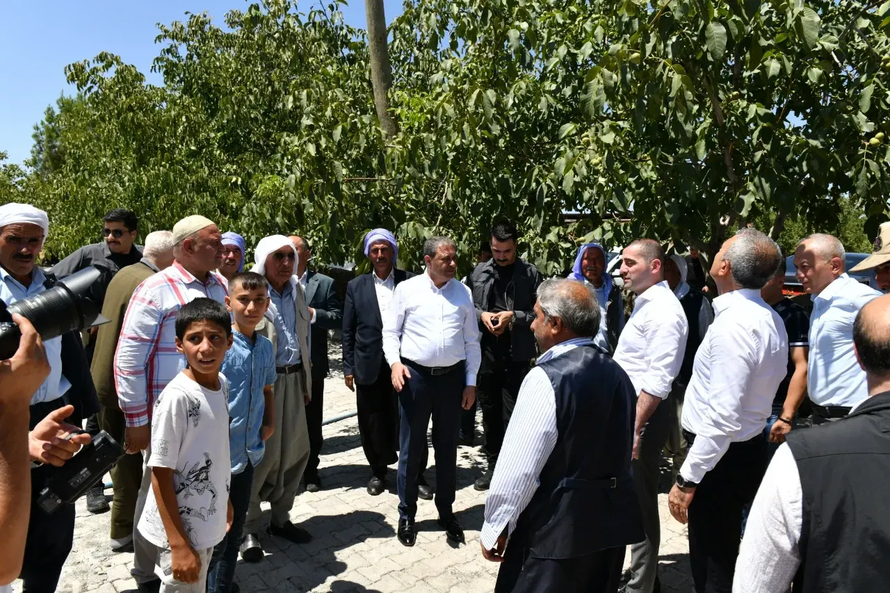 Vali Hasan Şıldak, Siverek ‘te taziye ziyaretinde bulundu