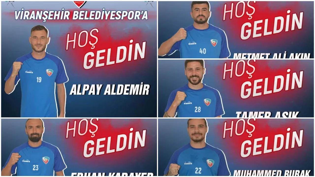 Viranşehir Belediyespor ‘da beş transfer birden