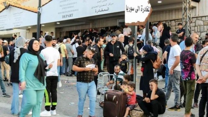 22 bin 215 Lübnanlı Suriye’ye geçti