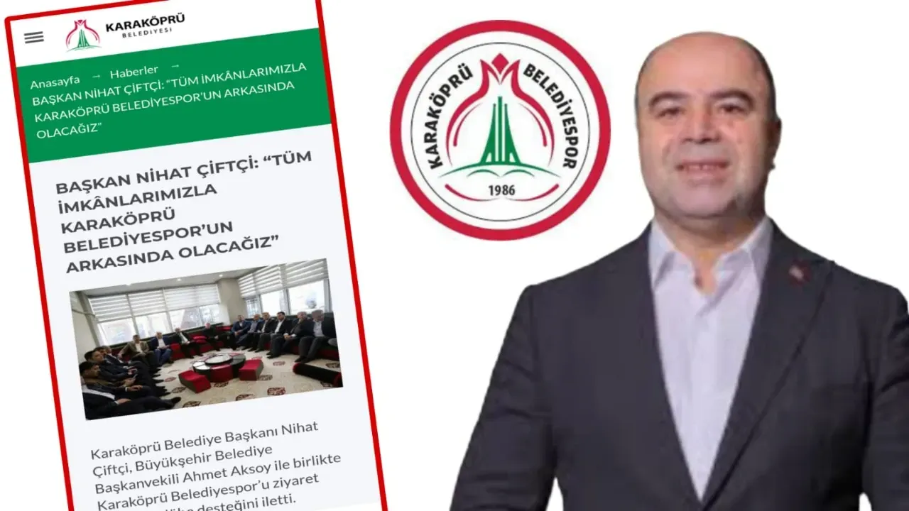 Başkan Çiftçi’nin Karaköprü Belediyespor’a Destek Sözü Eylemlerle Örtüşmüyor