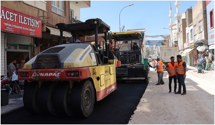 Büyükşehir’in Asfalt Atağı İle Viranşehir’in Çehresi Değişti