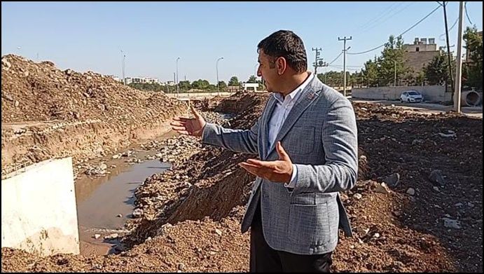 İl Başkanı Ferhat Karadağ: “Bu dere ölüme davetiye çıkarıyor, yetkililer harekete geçmeli!”