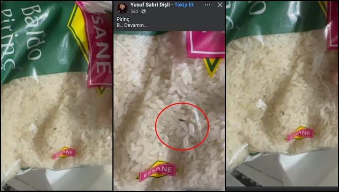 Şanlıurfa marketlerinde böcekli pirinç skandalı: Yetkililer ne iş yapar?