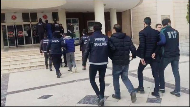 Şanlıurfa’da uyuşturucu operasyonu: 409 tutuklama
