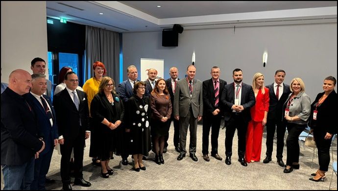  Başkan Gülpınar’a Hırvatistan’da ‘Büyük Şükran Belgesi’ Takdim Edildi