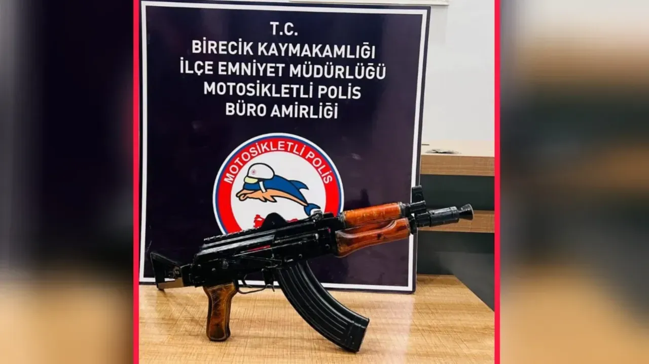 Birecik’te Ruhsatsız Silah Operasyonu