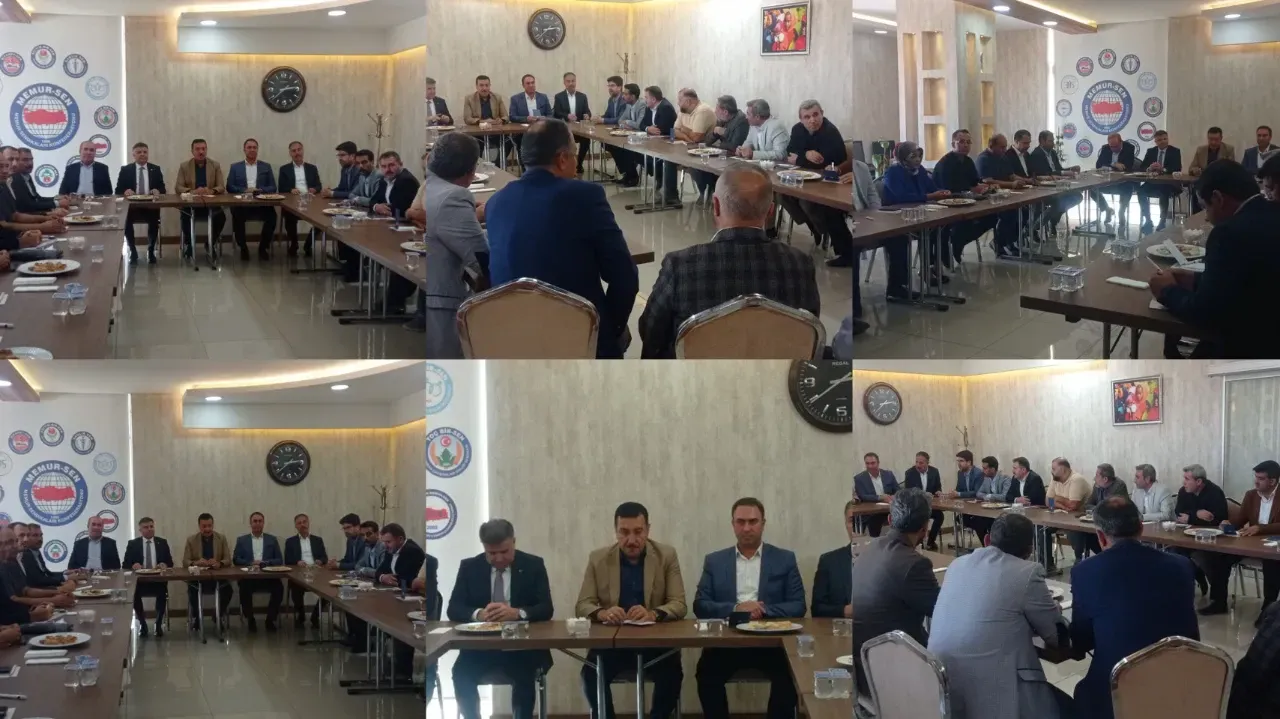 Eski Bakan Bülent Tüfenkçi, Şanlıurfa’da Memur-Sen ve Eğitim-Bir-Sen’i Ziyaret Etti