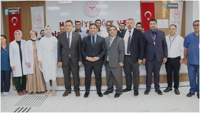 Kaymakam Şahin den Haliliye Diş Hastanesine ziyaret