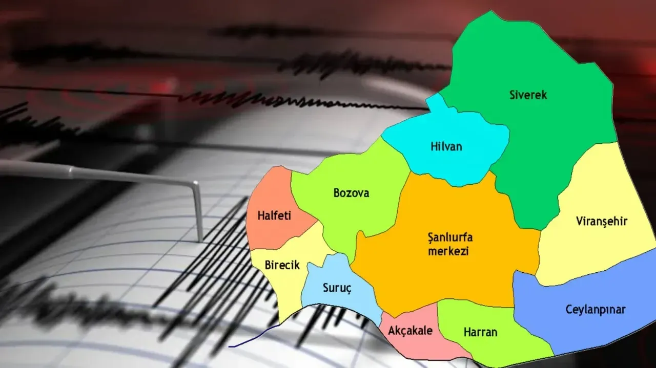MTA’nın fay haritasına göre Şanlıurfa deprem riski altında mı? İşte detaylar…