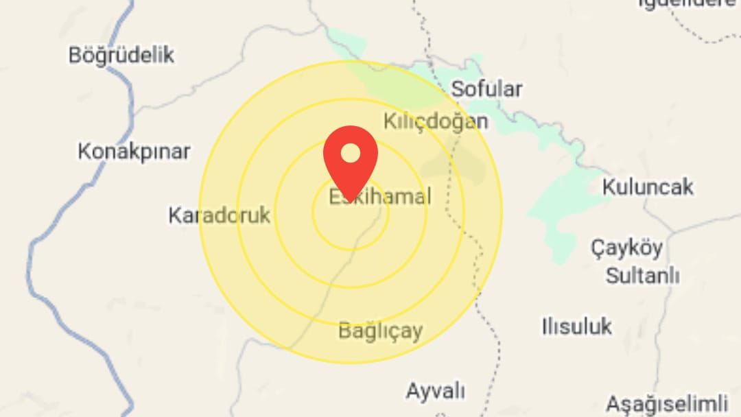 Sivas’ta Korkutan Deprem: 4.0 Büyüklüğünde Sarsıntı