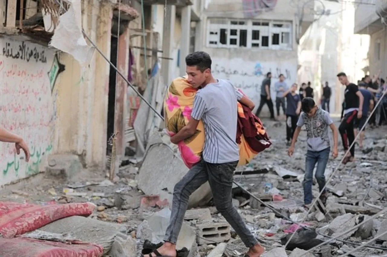 BM: Gazze’de en az 1,9 milyon insan yerinden edildi