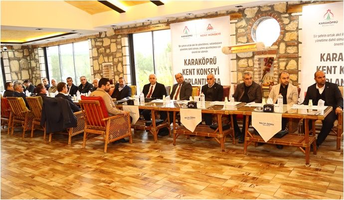Karaköprü’de Kent Konseyi Toplantısı Yapıldı