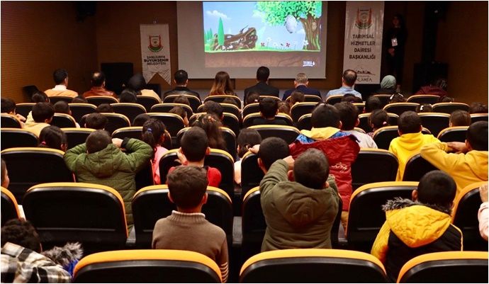 Şanlıurfa Büyükşehir Belediyesi “Okulumu ağaçlandırıyorum” projesi