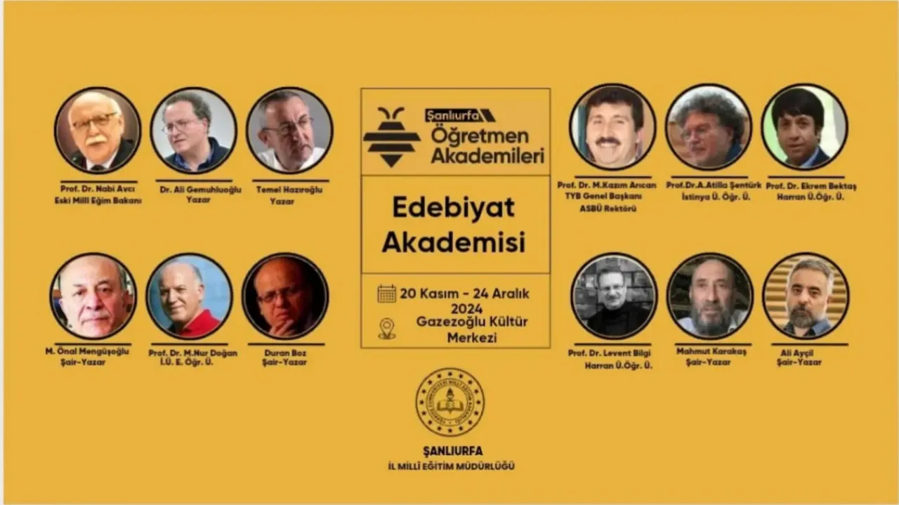 Şanlıurfa’da Öğretmen Akademileri Açılıyor