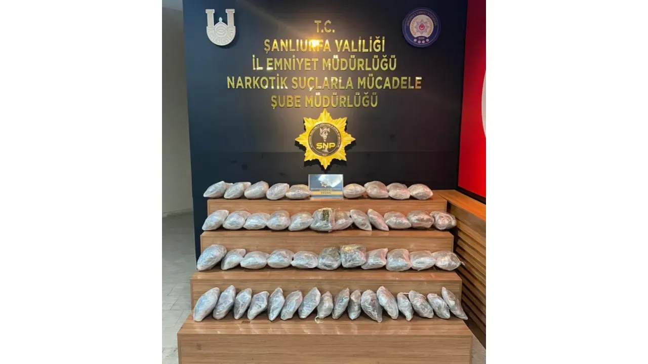 Şanlıurfa’da yüklü miktarda ele geçirildi