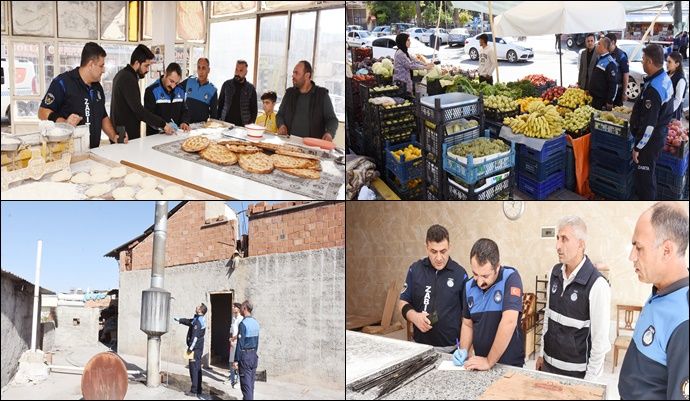 Zabıta Ekipleri Hilvan’da Denetimleri Arttırdı