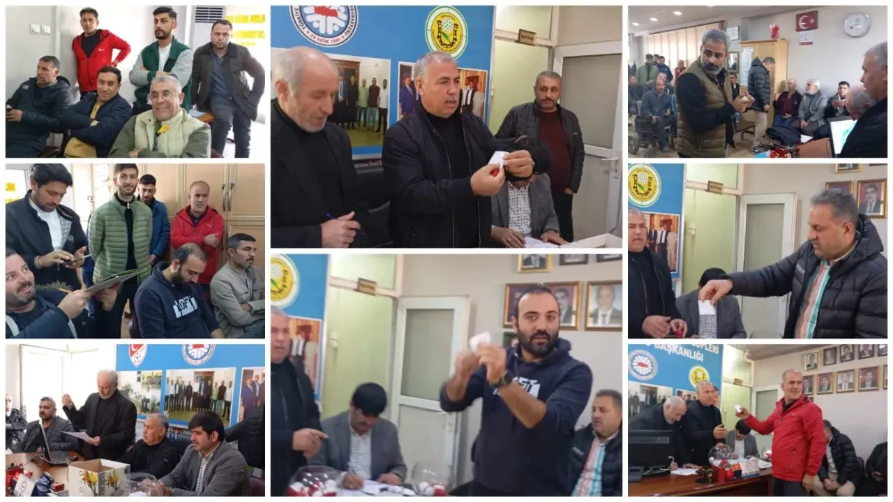 2024-2025  Şanlıurfa 2. Amatör Ligi Kuraları Çekildi