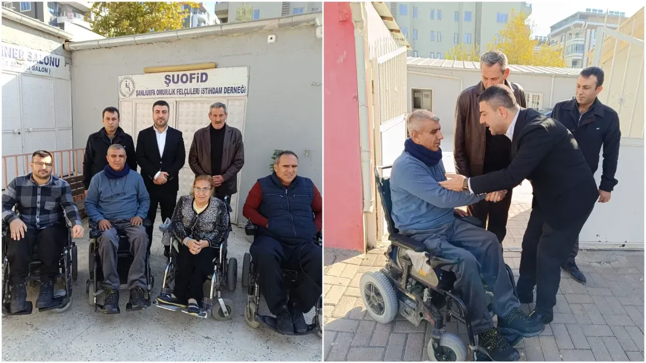 Başkan Orhan Çelik, Omurilik Felçlileri Derneği ile Bir Araya Geldi