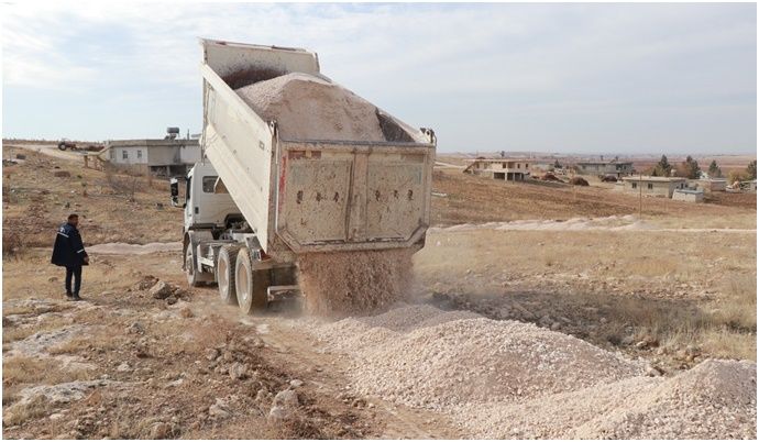 Haliliye Belediyesi, Kırsal Mahallelerde Yeni Yolları Hizmete Sunuyor