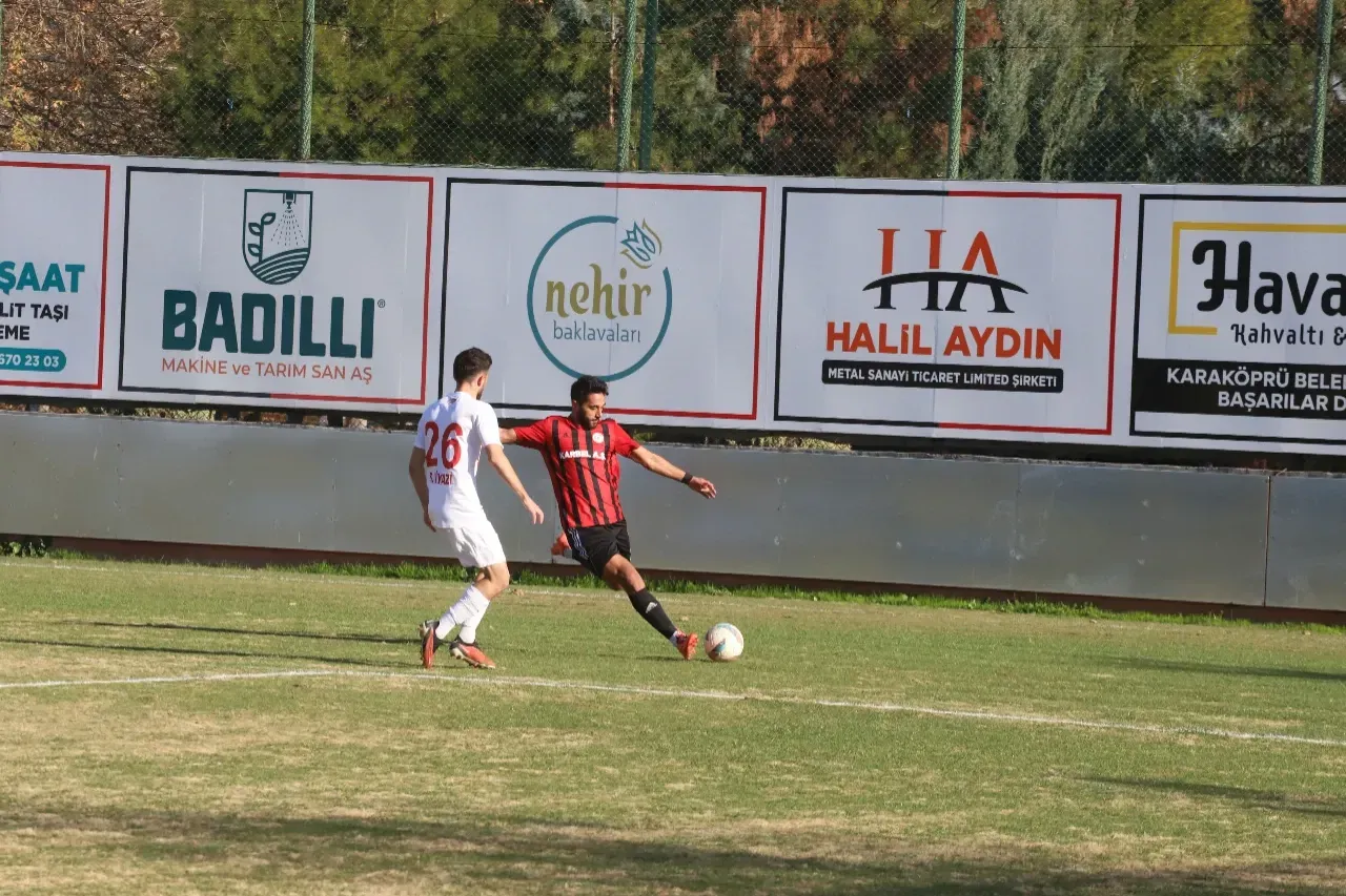 Karaköprü Belediyespor Galibiyeti Koruyamadı: 3-3