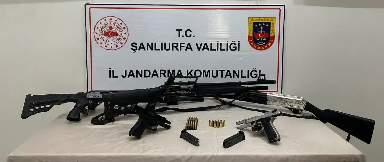 Siverek’te silah ve mühimmat operasyonu