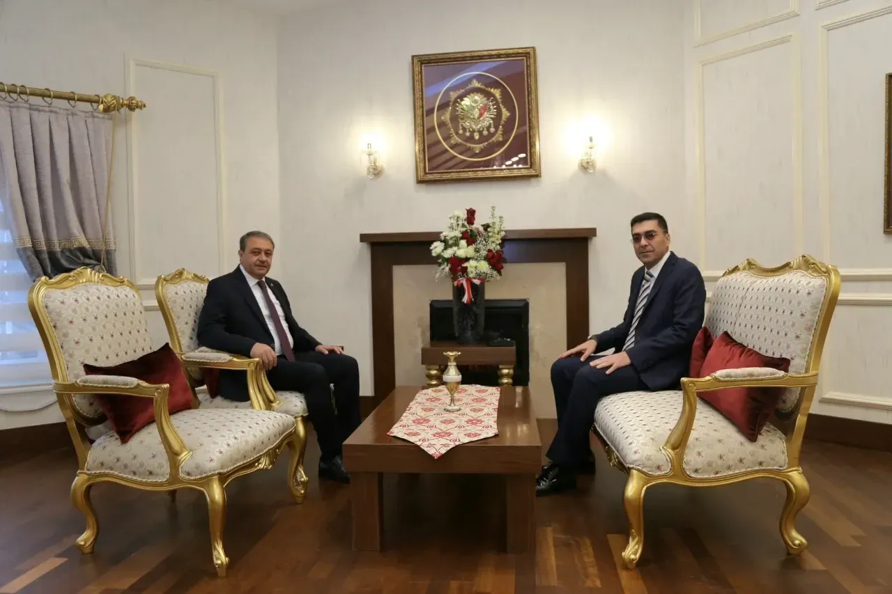 Vali Şıldak’tan İl Emniyet Müdürü Aksoy’a İade-i Ziyaret