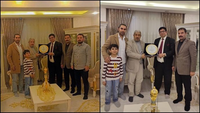Yeşilay Şanlıurfa Şubesinden Kurucu Başkan Muharrem Çelik’e Vefa Ziyareti