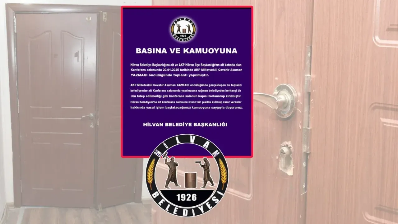 Hilvan Belediyesi’nden Ak Partililer hakkında suç duyurusu