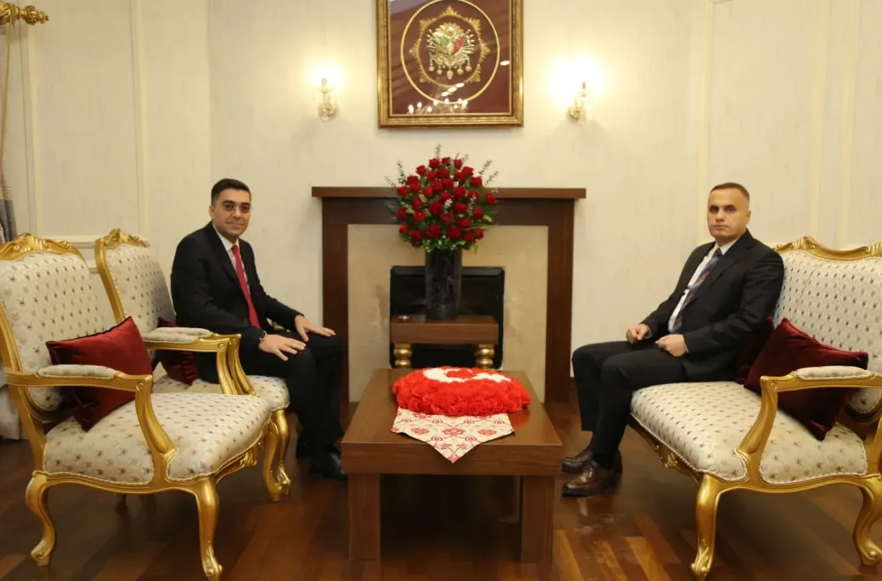 Kilis İl Emniyet Müdürü Korkmaz’dan Müdür Aksoy’a Ziyaret