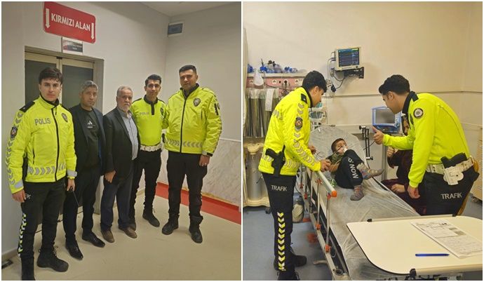 Polis Minik Efe’yi, Heimlich Manevrasıyla Hayata Döndürdü