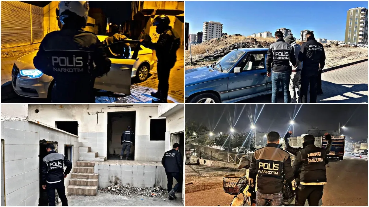 Şanlıurfa’da Narko Alan Uygulamaları Devam Ediyor