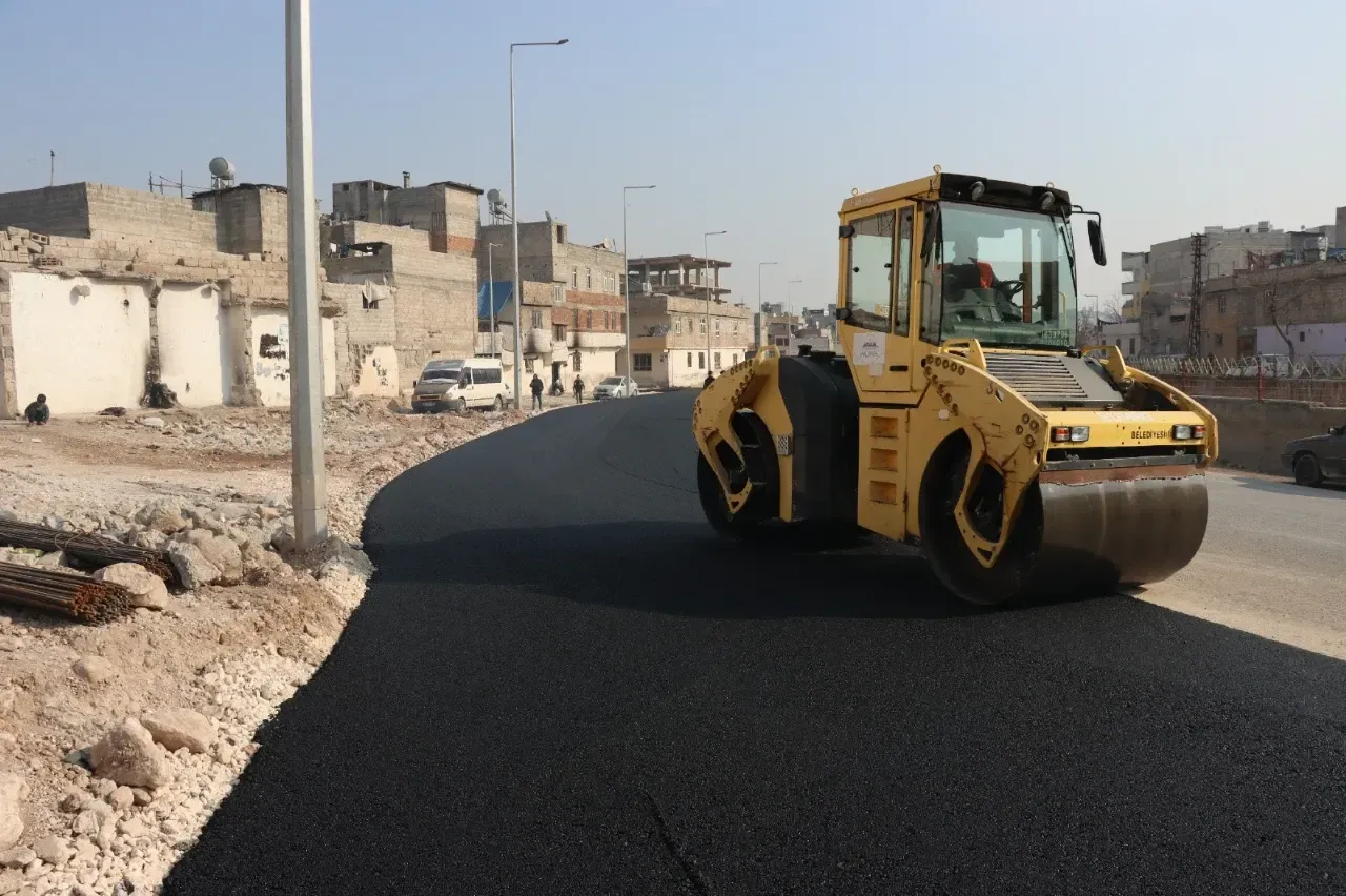 Süleymaniye ‘de yol genişletme çalışmaları devam ediyor