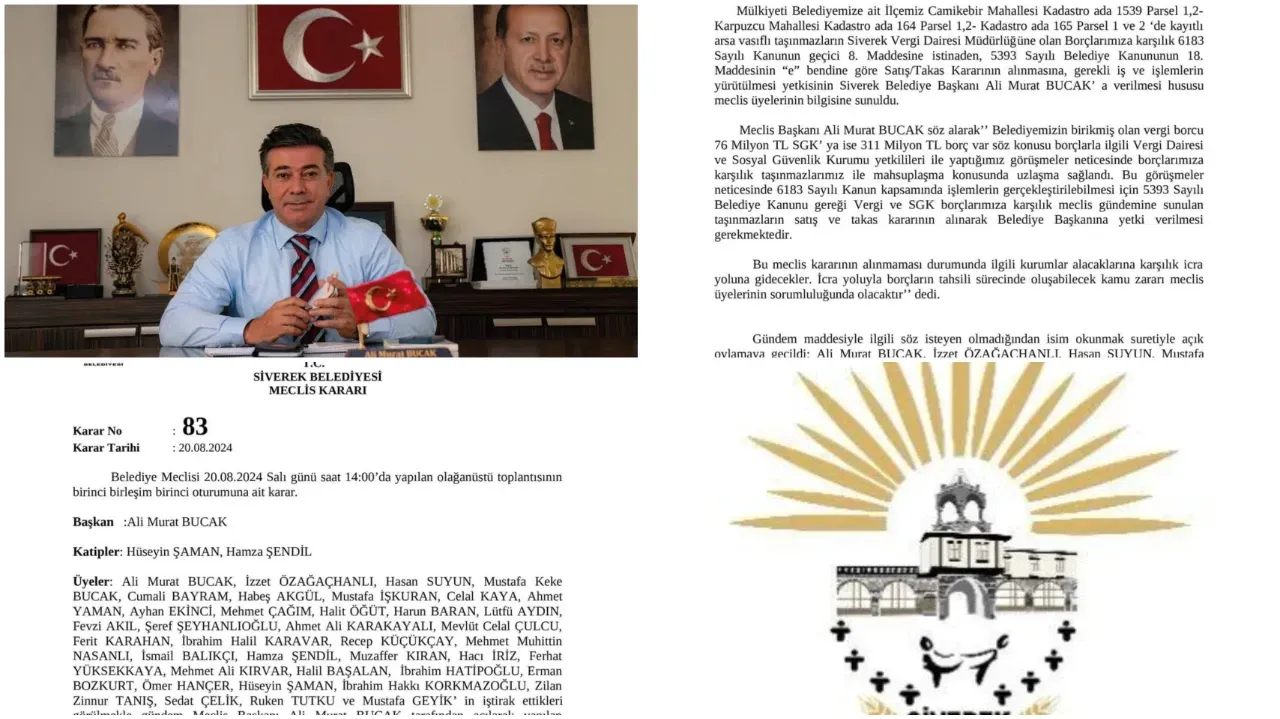 Başkan Bucak, “Video ile anlattık, şimdi de belgeleri Paylaşıyoruz,Hala Algı Yapıyorlar “