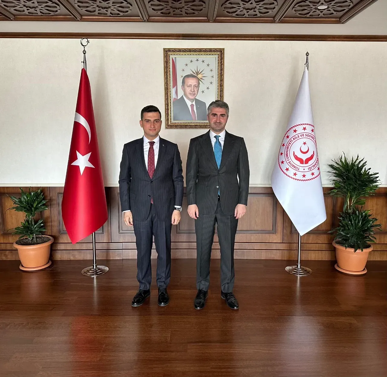 Bozova Kaymakamı Yeşilyurt’tan Bakan Yardımcısı Tarıkdaroğlu’na Ziyaret