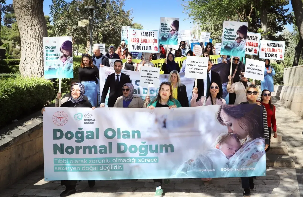 “Doğal Olan Normal Doğum” Mesajı Balıklıgöl’den Tüm Türkiye’ye Ulaştı