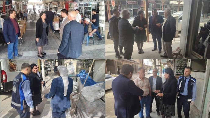 Eşbaşkan Kaya’dan Esnaf Ziyareti