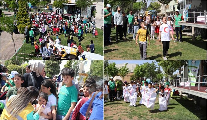 Haliliye Belediyesi 23 Nisan Çevre Ve Çocuk Şenliği Coşkuyla Gerçekleştirildi