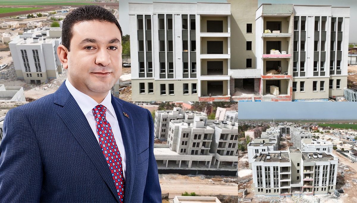 Harran’da TOKİ Konut ve İş Yeri İnşaatlarında Sona Gelindi