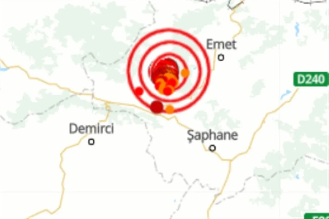 Kütahya’da deprem